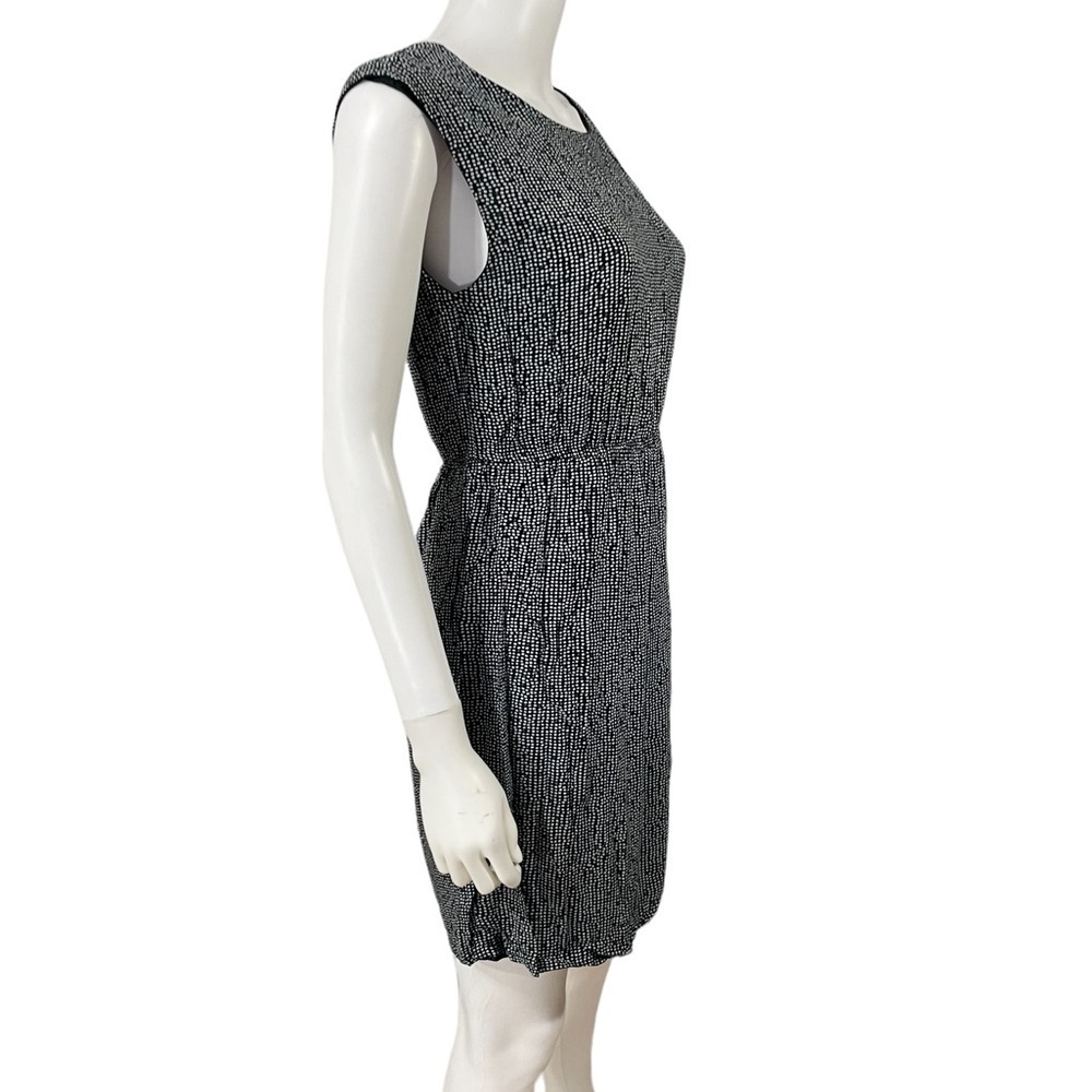 ZARA BASIC Sleeveless White Tiny Dots Dress Size S - Picture 4 of 8